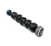 Accarugty Support de caméra sous-marine, bras de lumière flexible, accessoires de photographie de plongée, pièces de montage vidéo de plongée avec tuba, connecteur de tête sphérique, adaptateur de