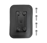 Accarugty Support de canne à pêche gonflable pour bateau, accessoire à coller, support de pêche en PVC fixe, base de montage pour détecteur de poissons, raccord d'équipement de canoë en caoutchouc