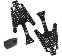 Accarugty Support de chaussures de natation en TPE pour palmes de plongée, anti-effondrement, aide au stockage d'équipement de plongée, protection creuse pour aileron (noir)