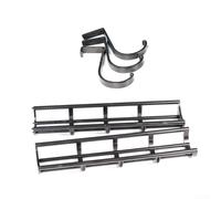 Accarugty Support de rangement pour boules de billard en plastique, support mural pour boule de billard, rail de table de billard, accessoires de salle de jeux à domicile, bar