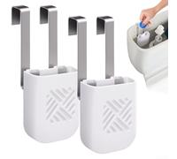 Accarugty Support de tablette de réservoir de toilette résistant à la rouille conçu pour maintenir les tablettes de nettoyage en toute sécurité sans entrer en contact avec les parois intérieures du