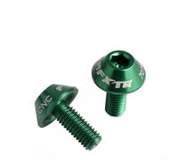 Accarugty Vis pour porte-bidon en alliage d'aluminium M5 x 12 mm | Lot de 2 supports de bouteille d'eau pour vélo de route - 7075 CNC - Matériel anodisé poli - Lot de 2 - Porte-bidon M5 x 12