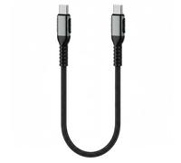 acce2s Câble Court 0,25 Charge Rapide pour Huawei Mate X3 50 Pro, P60 P30 Lite P50 100W USB-C Tressé