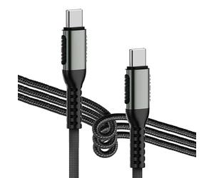 acce2s Câble Long 3m Charge Rapide pour Samsung Galaxy A57 A37 A17 A56 A36 A26 A16 A07 A06 A55 A35 A15 A25 A05s A14 A34 A54 A04s A23 A03s A13 A40 A33 A32 100W USB-C Tressé