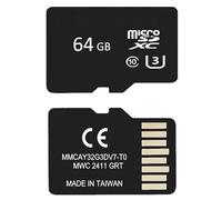 acce2s Carte Micro SD 64 Go pour Oppo Reno 12 FS 8 Lite, A17 A57s A77 A57 A16s A54 A94, Find X5 Lite UHS-I U3
