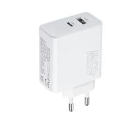 acce2s Chargeur 2 Ports 45W pour Vivo X80 Pro Y55 Y76 V23 V21 Y52 USB-C + -A AFC®