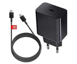 acce2s Chargeur Rapide + Long Câble pour Samsung Galaxy S26 Ultra Plus S25 Edge FE S24 S23 S20 S21 S22 .. USB-C 25W PD QC AFC®