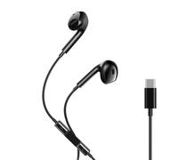 acce2s Ecouteurs USB-C Filaires Micro pour Fairphone .. Son Clair 1m20 Noir