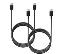 acce2s Lot 2 Câbles Longs Charge pour Samsung Galaxy A57 A37 A17 A36 A26 A56 A16 A52s A53 A35 A55 A15 A05s A25 A52 5G A51 5 A42 A41 A02s A12 A21s A31 A50 A70 A14 A8 .. USB-C 3A 45W Android Auto®