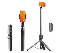 acce2s Perche Trépied Compacte pour Xiaomi Mi 10 10T 11i Extensible 70 cm Télécommande Pro