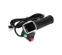 Accélérateur 60 V compatible avec écran LCD pour vélos électriques, contrôle de la vitesse, contrôle de la batterie et activation du verrouillage
