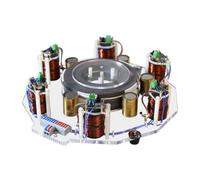 Accélérateur À Bobine Électromagnétique, Modèle Daccélérateur Circulaire, 3/4/6 Bobines Au Choix, Kit Dexpérimentation Scientifique À Monter Soi-même (12 V 5 A) 6 Coil