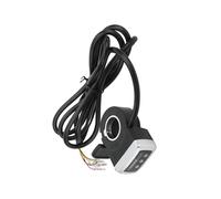 Accélérateur à Pouce avec Interrupteur Marche/Arrêt et Indicateur de Batterie pour Vélo Électrique Scooter (24V)