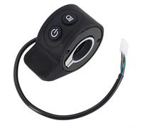Accélérateur d'accélérateur de pouce pour trottinette électrique HX X6 pour trottinette électrique X7 (noir)