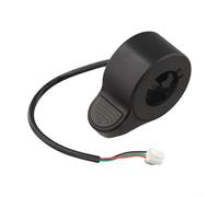 Accélérateur d'accélérateur de pouce pour trottinette électrique Xiaomi 4 Lite 2ème génération, changement de vitesse de rechange ABS avec installation Plug and Play, partie noire durable