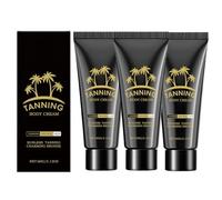 Accélérateur de bronzage pour bronzage, crème pour solarium avec bronzage, lotion bronzante intense, résultats longue durée de bronzage, expérience de bronzage naturelle (3 pièces)