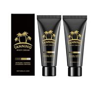 Accélérateur de bronzage pour bronzage, crème pour solarium avec bronzage, lotion bronzante intense, résultats longue durée de bronzage, expérience de bronzage naturelle (2 pièces)