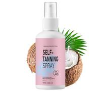 Accélérateur de Bronzage Solaire | 100 g Liquide Non Gras Portable Longue Durée | Spray Accélérateur de Bronzage,Pour Hommes et Femmes Intérieur Extérieur Piscine Bord de Mer et Mer Été