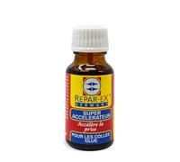Accélérateur de Colle Repar-ex - Séchage Instantané, Fixation Ultra-Résistante, Adhérence Maximale sur Matériaux Poreux & Difficiles - Flacon 15ml avec Pinceau Applicateur