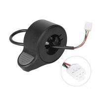 Accélérateur de doigt pour Xiaomi 4 Lite 2ème génération Trottinette électrique Accélérateur de doigt de rechange Poignée de commande de guidon de trottinette en plastique durable Contrôleur de