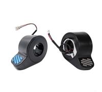 Accélérateur de frein pour scooter électrique, accélérateur de frein à doigt de rechange pour scooters électriques pour Ninebot ES1 E ES3 ES4, noir (accélérateur + frein)