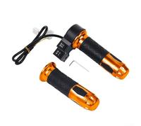 Accélérateur de guidon de vélo électrique en plastique ABS imperméable avec poignée ergonomique pour un meilleur contrôle de la vitesse (jaune)