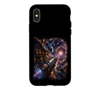 Accélérateur de Particules du CERN (Space Wormhole Quantum Physics) Coque pour iPhone X/XS