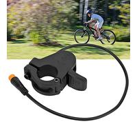 Accélérateur de Pouce de Vélo électrique, 300X 22,2 Mm / 0,9 Pouces Ebike Régulateur de Vitesse Accélérateur, Accélérateur Universel D'accélérateur de Vélo électrique Gauche/Droite avec Connecteur é
