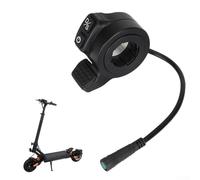 Accélérateur de pouce pour trottinette électrique, compatible avec les scooters électriques KUGOO G2 Master, interrupteur intégré, bouton de doigt, frein d'accélérateur