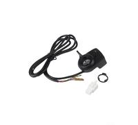 Accélérateur de pouce pour vélo électrique et scooter - Indicateur de batterie LED 24 V/36 V/48 V, contrôle de vitesse de type torsion, s'adapte au guidon de 22,2 mm (24 V)