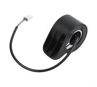 Accélérateur de rechange pour trottinette électrique Xiaomi, contrôleur d'accélérateur de vitesse noir et gris avec boîtier en plastique résistant à l'usure, installation facile pour un meilleur