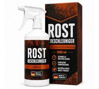 Accélérateur de rouille - Flacon pulvérisateur de 1 l pour métaux oxydés | Activateur de rouille pour acier Corten et spray effet rouille pour décoration - Application rapide, facile et sûre