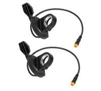 Accélérateur de Trottinette électrique Compatible avec, Thumb Throttle 108X 24V 36V 48V 60V 72V Accélérateur au Pouce à Tension Universelle，pièces de Rechange for accélérateur de diamètre de Pouce