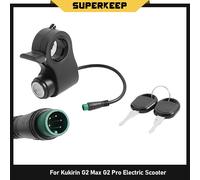 Accélérateur de vitesse 5 broches pour Kukirin G2 Max pour G2 Pro, interrupteur d'accélérateur pour Scooter électrique, verrouillage électrique, pièce de réparation Durable 1PC