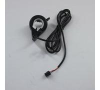 Accélérateur de vitesse actionné par le pouce pour vélo électrique scooter et deux motorisés avec faisceau de câblage de 150 cm