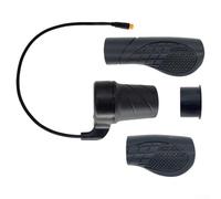 Accélérateur demi-tour compatible avec M8 pour scooters électriques et vélos électriques, dispose d'une poignée en plastique et antidérapante