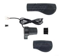 Accélérateur demi-tour pour guidon de vélo modèle FT76X avec coque en plastique et long câblage adapté pour vélo électrique