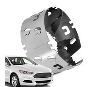 Accélérateur d'huile - Vue d'air turbo - Accélérateur en acier inoxydable - Accessoire stable en métal - Système d'accélération avec turbonateur en acier inoxydable pour moteurs de voiture