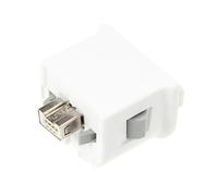 Accélérateur d'induction console Motion Plus Wii Capteur de mouvement pack accessoire périphériques gamers-Blanc