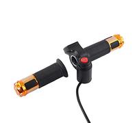 Accelerateur Ecran Velo Electrique 60V, Throttle Twist,Poignée Électrique Throttle TWI TWI,12V 24V 36V 48V 60V 72V Électrique Scooter Vélo TWI Grip avec Poignée D'Écran LED Replacement pour