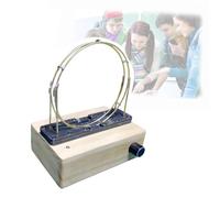 Accélérateur électromagnétique, cyclotron électromagnétique, bobine de mouvement circulaire à bille de fer, modèle de machine à mouvement perpétuel, réponse rapide pour laboratoire