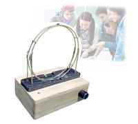 Accélérateur électromagnétique, cyclotron électromagnétique Scientifique, Champ électrique Fait Maison et Bobine de Boule de Fer à Induction magnétique