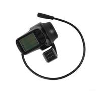 Accélérateur pour trottinette électrique INOKIM LIGHT 2, écran LCD avec accélérateur de pouce intégré, panneau de commande en plastique résistant à l'usure, noir (noir)