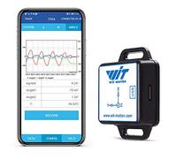 [Accéléromètre Bluetooth + Inclinomètre] BWT901CL MPU9250 Gyroscope 9 axes haute précision + angle (précision XY 0,05 °) + magnétomètre avec filtre Kalman, capteur IMU 3 axes haute stabilité 200 Hz