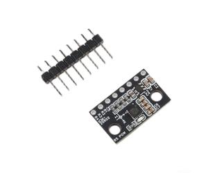 Accéléromètre gyroscope à six axes ICM-20602 Module de détecteur de mouvement avec alimentation 3,3 V-5 V pour robotique Navigation Orientation Détection Plage réglable PCB 12,7 x 20,32 mm 2.
