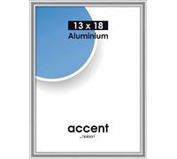 accent by nielsen Cadre photo Accent en aluminium, 13x18 cm, argenté
