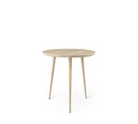 Accent Ovale Table de Café Chêne Laqué Mat Ø70