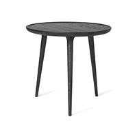 Mater Accent Table Basse Chêne Teinté Noir Grand Ø60
