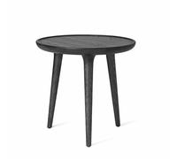 Mater Accent Table Basse Chêne Teinté Noir Petit Ø45