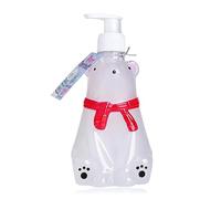 Accentra Beary Christmas Savon pour Les Mains en Forme d'ours Polaire 310 ML avec Pompe - Savon Liquide - Parfum : Vanille Frost